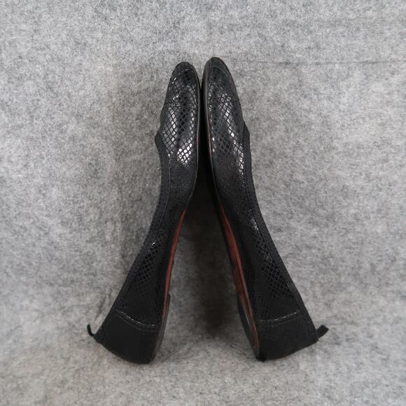 Gap Shoes Womens 10 Ballet Flats Skimmer Slip On Round Cap Toe Black Casual - Picture 9 of 12